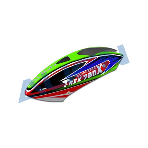 Align Trex 700E/ 700X / 700L Painted Canopy HC7663 – Medusa Heli