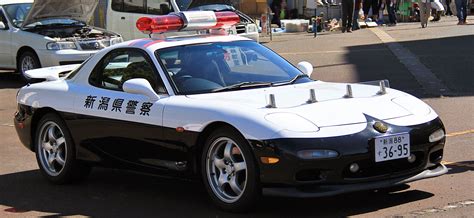 Mazdarx 7 Police Car Of Niigata Prefecture Police Police Cars