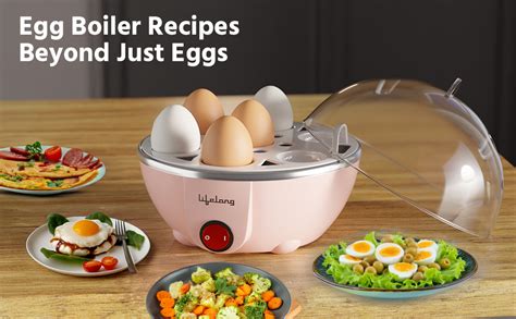 buy lifelong plastic egg boiler   eggs  watt boiling modes