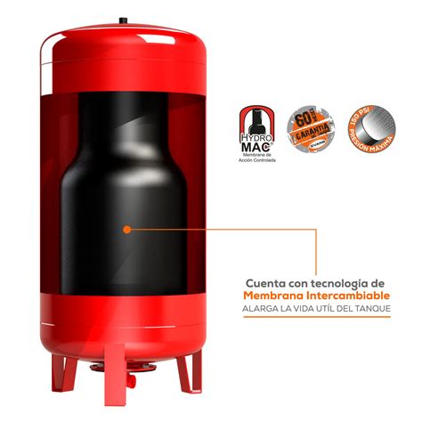 Tanque Hidroneumático Hydro Mac 380 L EQTH 380VE Evans Colombia