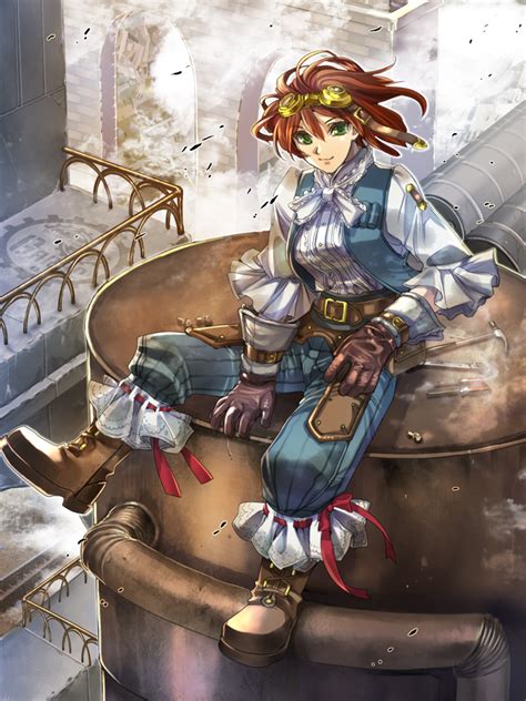 Anime Steampunk Mechanic