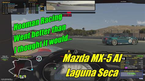 Iracing Mazda Mx Cup Laguna Sega Live Human Youtube