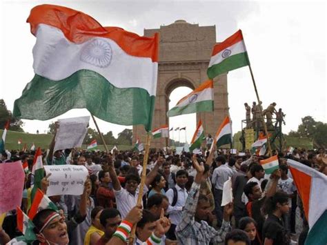 India Gate Focus Of Indias Anti Corruption Movement Latest News