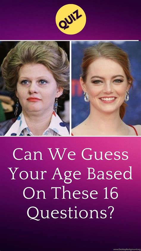 This Quiz Can Guess Your Age Based On These 16 Questions Quiz