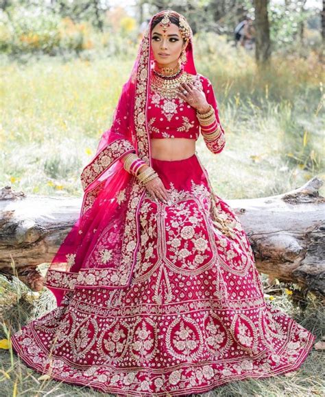 60 Shades Of Pink Lehenga For An Indian Bride Pink Is In