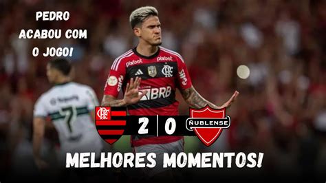 FLAMENGO 2 X 0 NUBLENSE MELHORES MOMENTOS LIBERTADORES 2023 YouTube