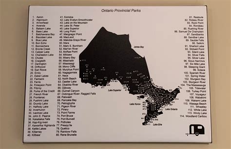 Ontario Parks Map