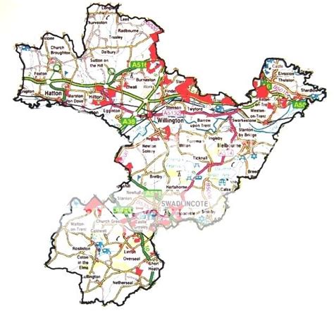 South Derbyshire Map Photo by goldenoldyie | Photobucket