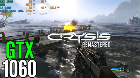 Crysis Remastered GTX 1060 3gb 16GB 1080p Low High Settings