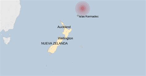 Nueva Zelanda Terremoto De Magnitud Sacudi Las Aguas En El Norte