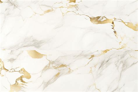 Premium AI Image | White gold marble texture pattern background