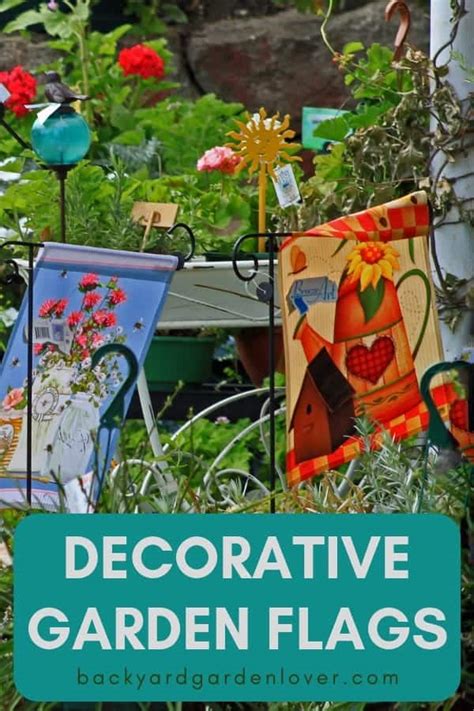 Hang Decorative Garden Flags To Spruce Up Your Backyard