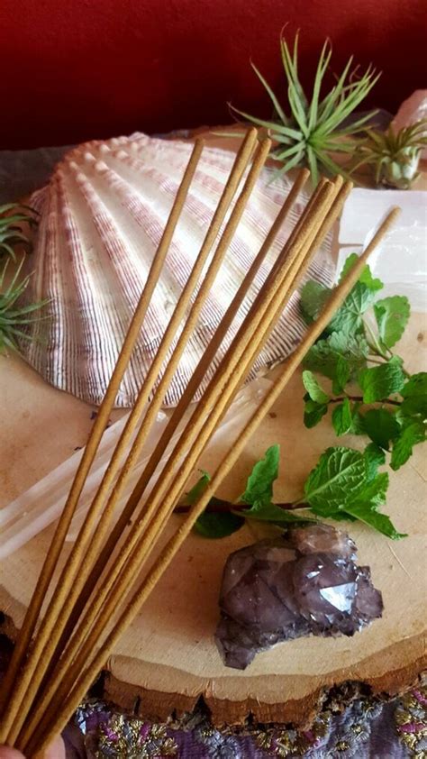 Special Homemade Incense Sticks For Smudging And Clearing