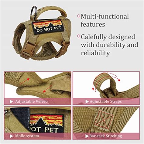 Nanappice Tactical Cat Harness For Walking Escape Proofadjustable Pet