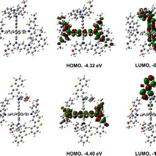 Optimized Molecular Structures And Dft Calculations Of Homo And Lumo