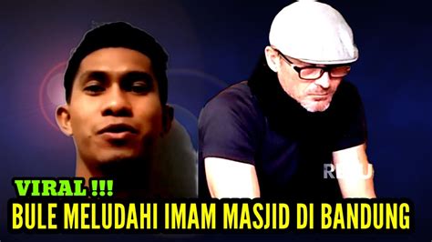 Viral Bule Melud H Imam Masjid Di Bandung Youtube