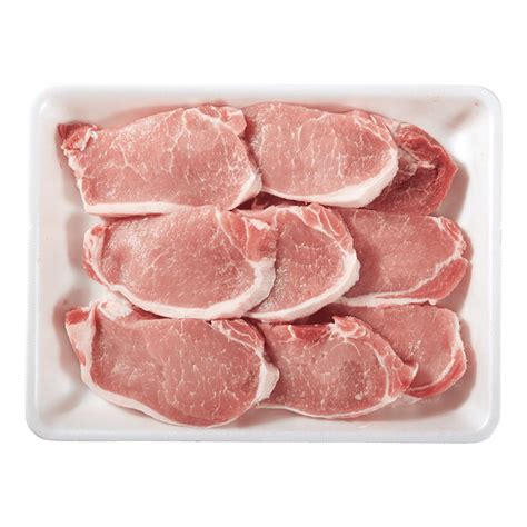 3 Rib And 6 Center Cut Boneless Pork Loin Chops 1 Each Delivery Or Pickup Near Me Instacart