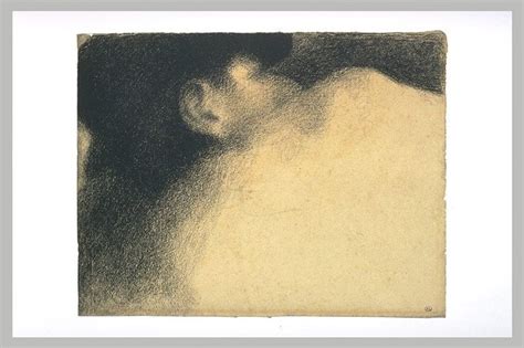 Inventaire Du D Partement Des Arts Graphiques Le Dormeur Seurat