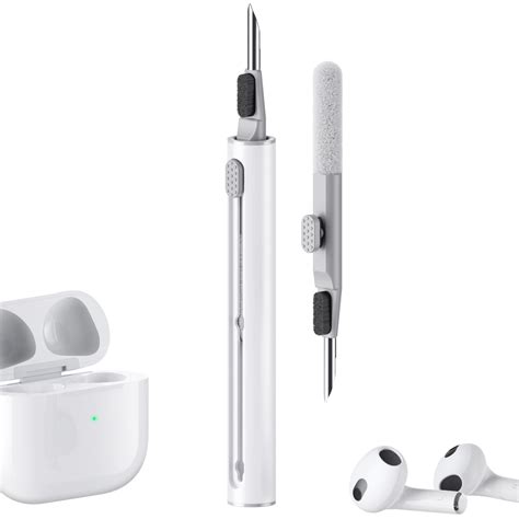 Kit de curatare casti, NOUSEG, Compatibil cu Airpods 1/2/3/Pro, Alb