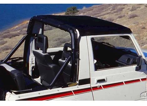 Bestop Strapless Bikini Top Targa Length For Suzuki Samurai Black Denim