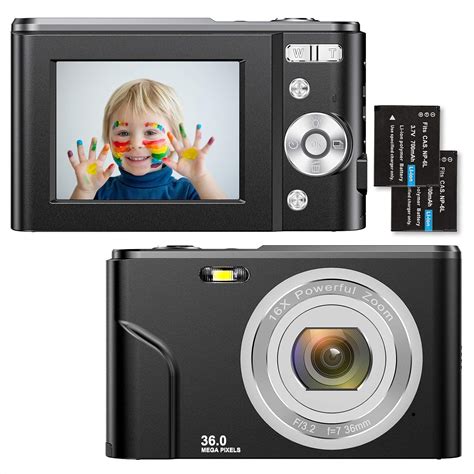 Digitalkamera 1080P HD Kompaktkamera 36 Megapixel: Amazon.de: Kamera