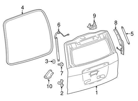 Gm Rear Power Liftgate Actuator Gmpartsdirect