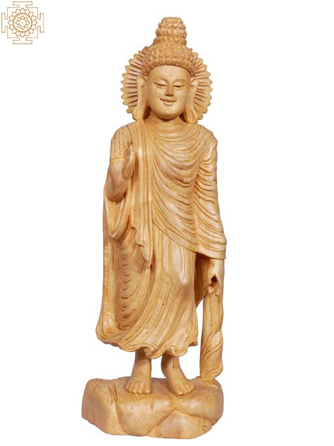 Gautam Buddha Standing Exotic India Art