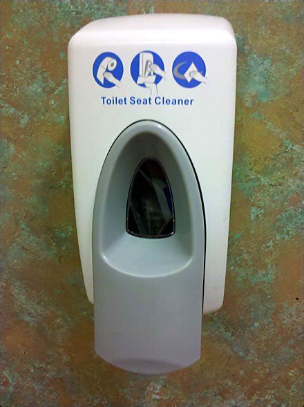 Toilet Seat Cleaner Amenity – Fixtures Close Up