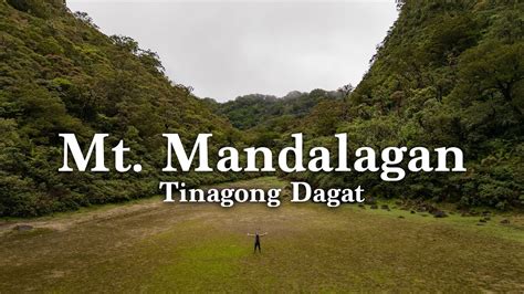 Hiking Mt Mandalagan Tinagong Dagat Negros Occidental Philippines