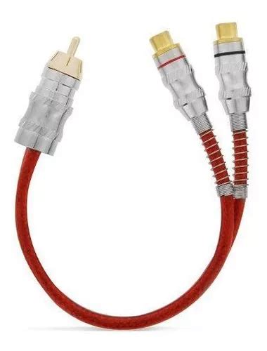 Cable Rca Y 2 Hembra 1 Macho Kx3 Blindado Profesional MercadoLibre