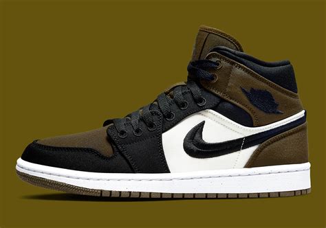 Air Jordan 1 Olive Toe DV0427 301 Release Info SneakerNews