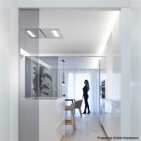 Biblioteca Bim Compact Glass Door Sv X110 Sliding Single Panel Wall