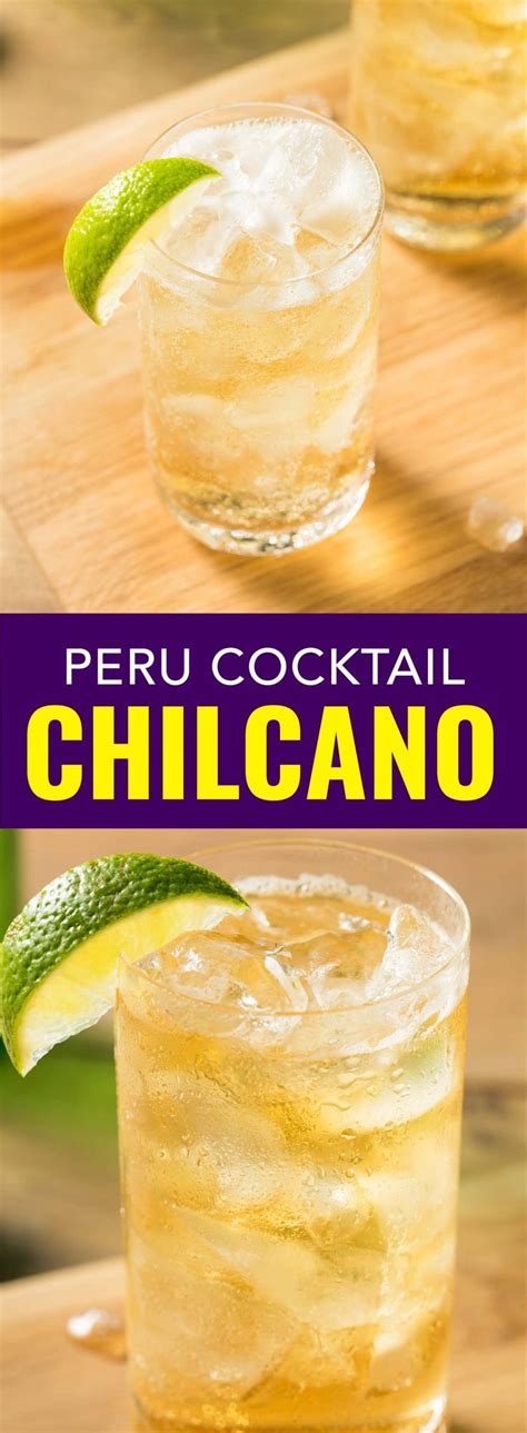 An Easy Peruvian Chilcano Recipe If You Re Planning Peru Travel You