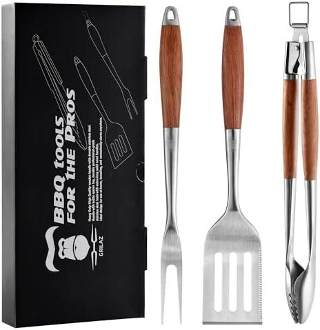 Amazon Weber Precision Piece Grilling Tool Set Stainless Steel