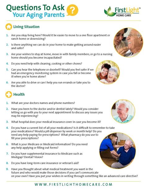 Key Questions To Ask Your Aging Parents Aging Parents This Or That