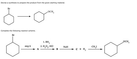 Solved Devise A Synthesis To Prepare The Product From The Chegg