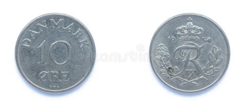 Danish Ore Year Copper Nickel Coin Denmark Coin Shows A