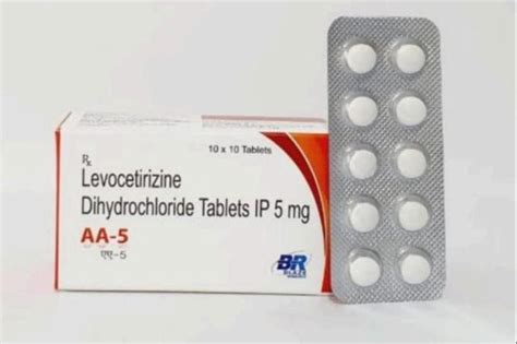 Levocetirizine 10mg Tablet For Hospital At Rs 1300box In Delhi Id