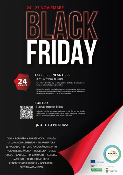 El comercio de Llerena celebra la campaña Black Friday con sorteos