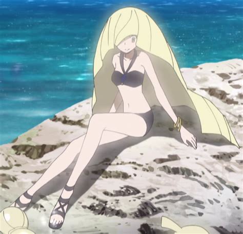 Lusamine In A Bikini Pokémon Sun And Moon Know Your Meme