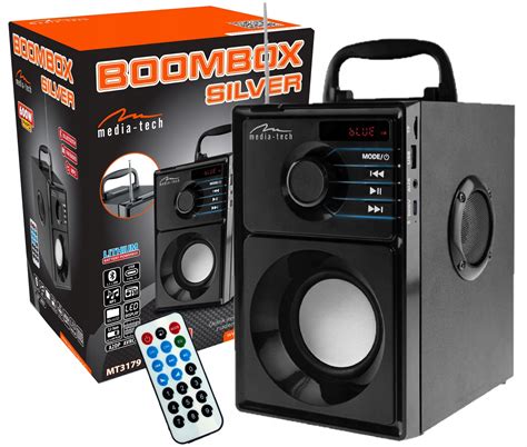 GŁOŚNIK BEZPRZEWODOWY BLUETOOTH RADIO BOOMBOX BT Sklep Opinie Cena