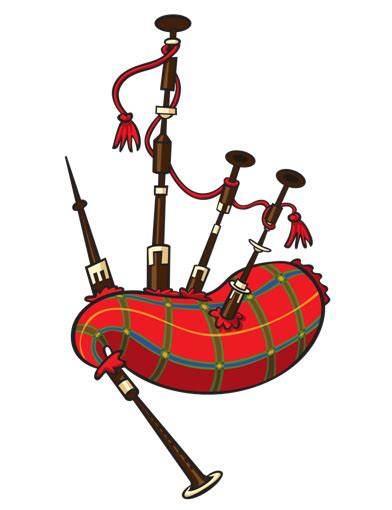 Add a Traditional Touch to Your Designs with Bagpipes Clipart | Find ...