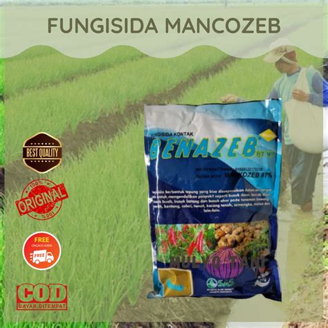 Jual PORMO L FUNGISIDA BENAZEB BLUE L MANKOZEB 1kg Shopee Indonesia