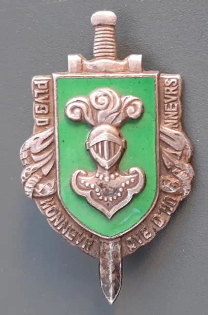 3 DB MARDINI Division Blindée chars de combat insigne badge cavalerie