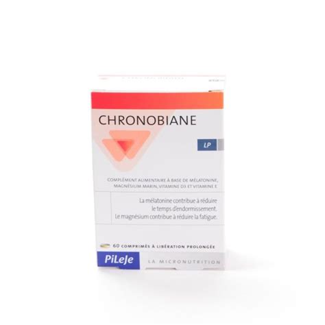 CHRONOBIANE LP 1 9MG Pileje Complément Alimentaire Pharmacie