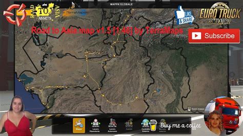 Euro Truck Simulator 2 1 46 Road To Asia Map V1 5 1 46 By TerraMaps