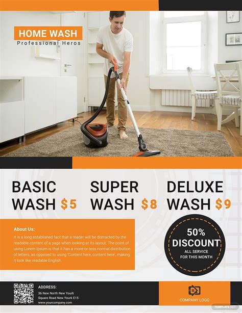 Free Cleaning Flyer Templates Editable And Printable