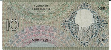 Niederlande Gulden Banknote Geldschein Ef Mittelknick Ma Shops