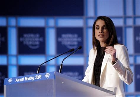 Queen Rania World Economic Forum Annual Meeting Davos Flickr