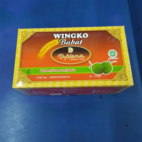 Jual Wingko Babat Dyriana Isi Pcs Oleh Oleh Khas Semarang